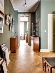 Olive Hallway Interior