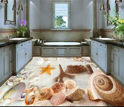 Bath floor design