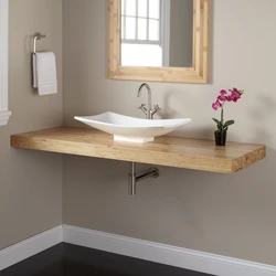 Bathroom table design