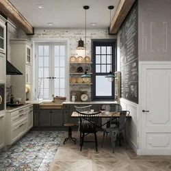 Loft kitchen design Provence