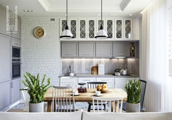 Loft mətbəx dizaynı Provence