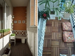 Loggia floor design