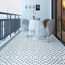 Loggia döşəmə dizaynı