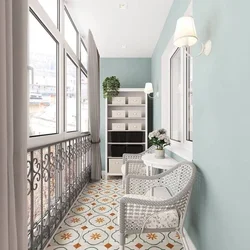 Loggia floor design