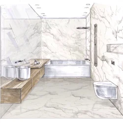 Drawn Bathroom Design