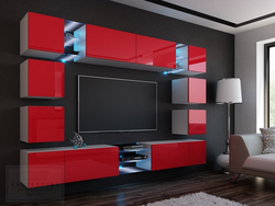 Two-Color Living Room Photo