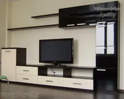 Екі Түсті Қонақ Бөлмесінің Фотосуреті