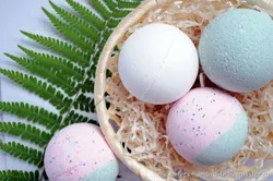 Bath bombs beautiful photo