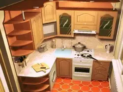 Mətbəx Dizaynı 6 Metr Gəmi Fotoşəkili