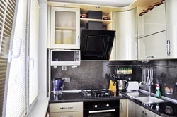 Kitchen design 6 meters in a ship photo