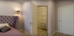 Dressing Room Design In A Bedroom 15 Sq.M.