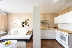 30 Kvadrat Metrlik Studiyadagi Yotoq Xonasi Dizayni