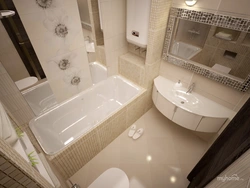 Bathroom 1 sq m design