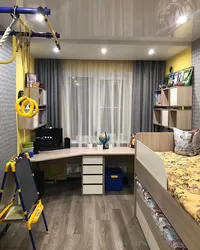 Oğlanlar üçün yataq otağı dizaynı