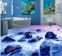 Ваннаға арналған плиткалар 3D дизайны