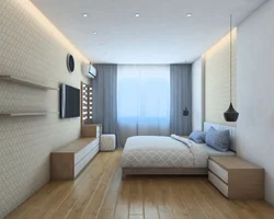 Three by three bedroom interior