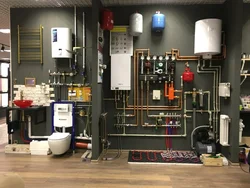 Дызайн ваннага пакоя з газавым катлом