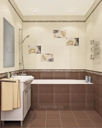 Tile insert photo bathroom