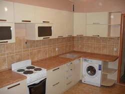 Фото Угловых Встроенных Кухонь С Газовыми Плитами