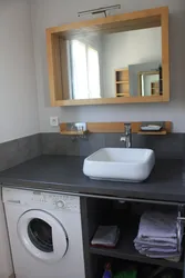 Install A Sink In The Bathroom Photo