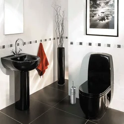 Qara tualet ilə hamam dizaynı