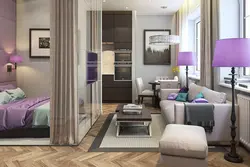 Bedroom 33 sq m design