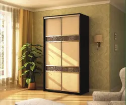 Modern two-door wardrobes photo for the bedroom