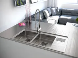 Sink separate from the kitchen design