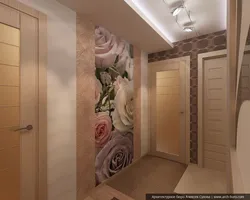 Обои коридора в квартире в панельном доме фото
