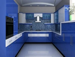 Tabletop for blue kitchen photo