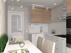 Photo of a kitchen in a two-room panel house