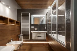 Design project of a bathroom in the house