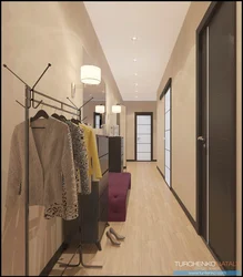Photo of corridors of 3-room apartments