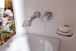 Built-In Bath Mixer In The Interior