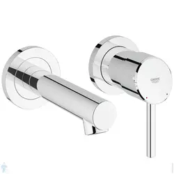 Built-in bath mixer in the interior