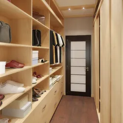 Storage room in apartment design small