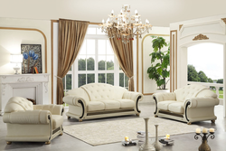 Sofas in a classic living room interior