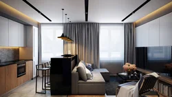 Studio apartment window design