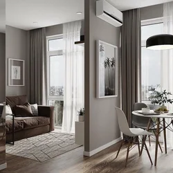 Studio apartment window design