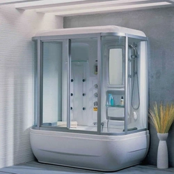 Shower cabins with bathtub dimensions photo