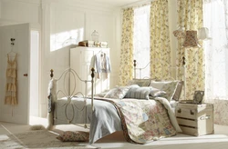 Shabby chic bedroom interior style