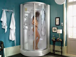 2 Showers In The Bathroom Photo