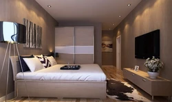 Müasir kvadrat yataq otağı dizaynı