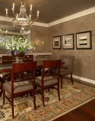 Living Room With Venetian Photo
