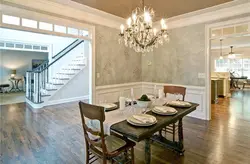 Living room with Venetian photo