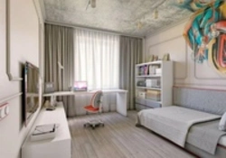 Children's bedroom design 13 sq.m.