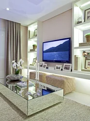 Niche in the living room photo