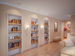 Niche in the living room photo