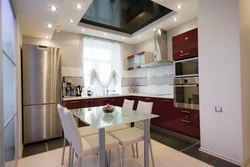 Kitchen ceilings 8 sq m photo