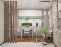 Kitchen design divided into two